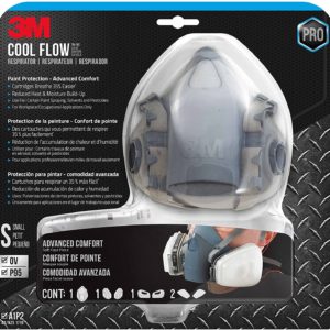 3M Safety - R-7511ES Professional HalfMask Organic Vapor, N95 Respirator Assembly, Small